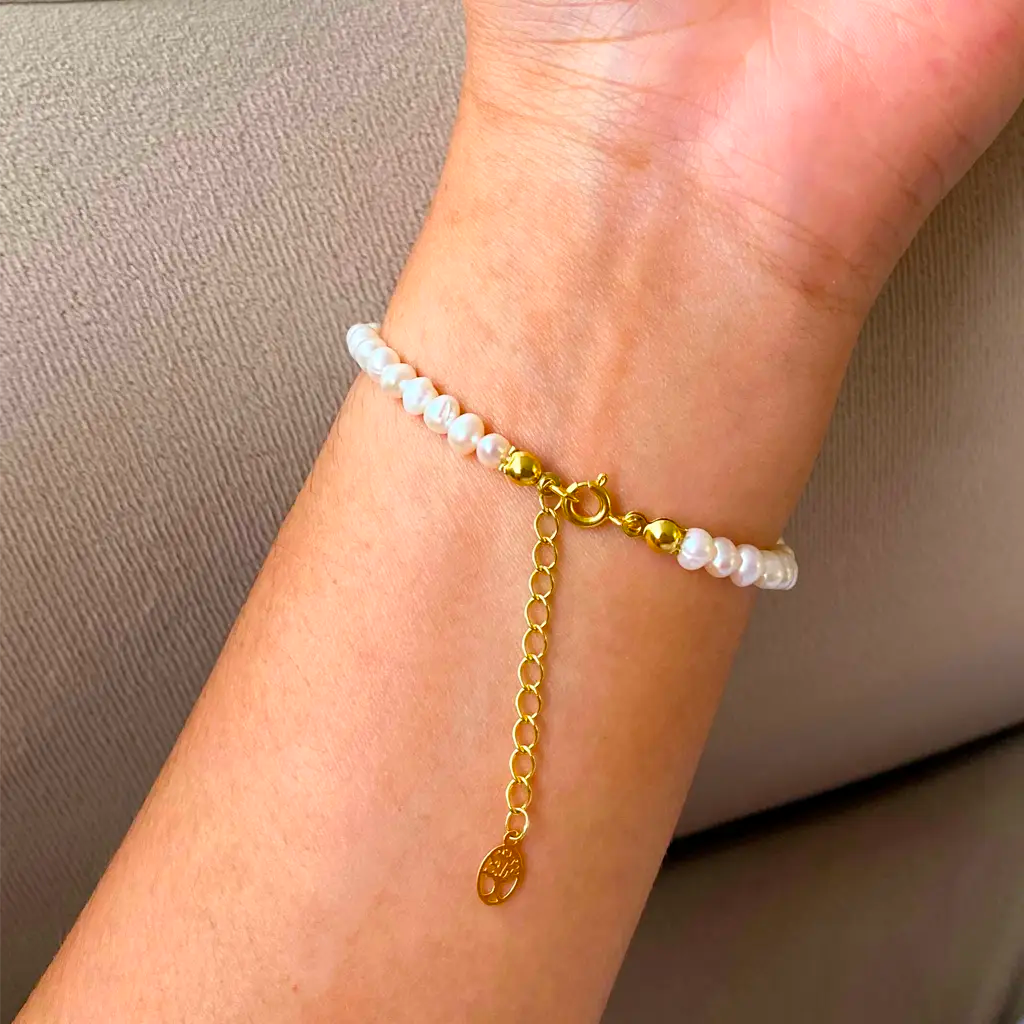 Pulseira Harmonia Pérolas